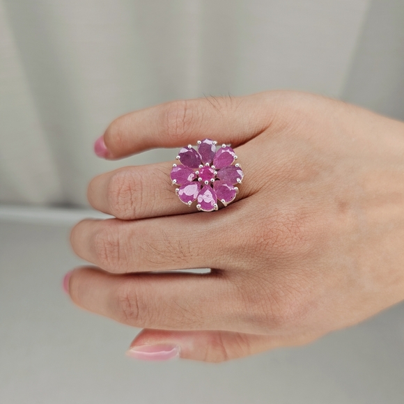 Real Ruby Ring Natural Ruby size 5 - Picture 10 of 12